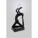 Lampadare - Figurina design decorativ cu iluminat ARTEMIS BLACK