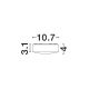 Plafoniere - Plafoniera LED exterior moderna IP65 VISOR D-10cm