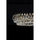 Candelabre, Lustre - Lustra metal auriu si cristale sticla BARLETTA 60+100