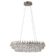 Candelabre, Lustre - Lustra metal auriu si cristale sticla BARLETTA 80
