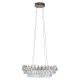 Candelabre, Lustre - Lustra metal auriu si cristale sticla BARLETTA 60