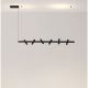 Pendule, Lustre suspendate - Lustra suspendata cu 6 spoturi LED AVELO