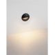 Spoturi - Spot aplicat perete exterior LED 3000K IP65 Toc negru