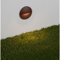 Spot aplicat perete exterior LED 2700K IP65 Toc corten