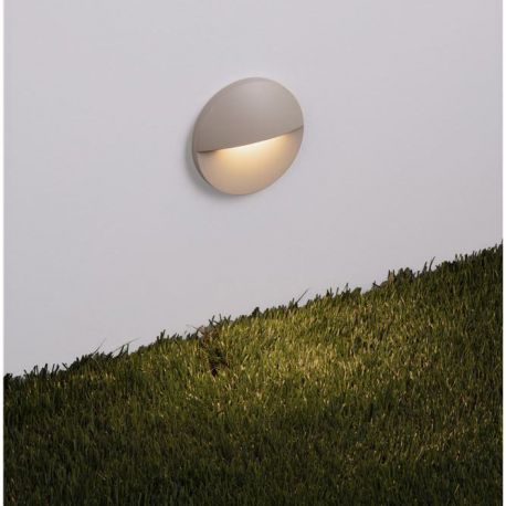 Spoturi - Spot aplicat perete exterior LED 3000K IP65 Toc sand