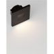 Spoturi - Spot aplicat perete exterior LED 2700K IP65 Pik negru