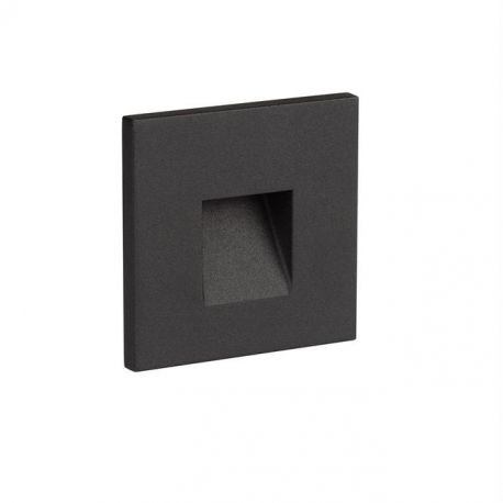 Spoturi - Spot aplicat perete exterior LED 3000K IP65 Pik negru