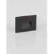 Spoturi - Spot aplicat perete exterior LED 3000K IP65 Pik negru