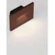 Spoturi - Spot aplicat perete exterior LED 3000K IP65 Pik corten