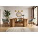 Mese dining - Masa sufragerie ART DECO 240cm lemn masiv de mango natural