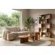 Masute Living - Set de 2 masute lemn de salcam maro GATSBY