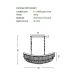 Candelabre, Lustre - Lustra suspendata design elegant ZAMBEZI