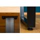 Mese dining - Masa design industrial vintage Loft 160cm, stejar