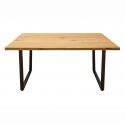 Masa design industrial vintage Loft 160cm, stejar