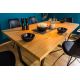 Mese dining - Masa design industrial vintage Loft 160cm, stejar