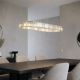 Candelabre, Lustre - Lustra LED ovala cu telecomanda SPARK aurie 120 CCT DIMM