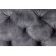 Fotolii - Fotoliu design Chesterfield, Catifea, Gri inchis, MODERN BAROCK