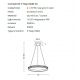 Pendule, Lustre suspendate - Lustra LED suspendata design circular CAMELIA 60 3-STEP DIMM