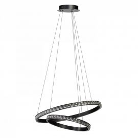 Pendule, Lustre suspendate - Lustra LED suspendata design circular AZALEA 60+40 3-STEP DIMM