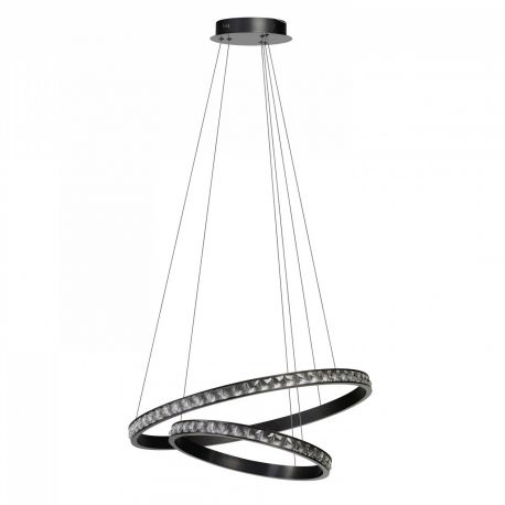 Pendule, Lustre suspendate - Lustra LED suspendata design circular AZALEA 60+40 3-STEP DIMM