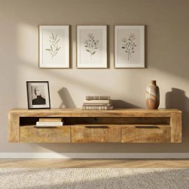 Comode - Comoda TV suspendata industrial style Iron Craft mango natur, 160cm