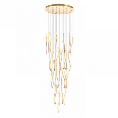 Corpuri de iluminat Lustre pentru casa scarii - Lustra LED casa scarii FLOW 41 3-STEP DIMM