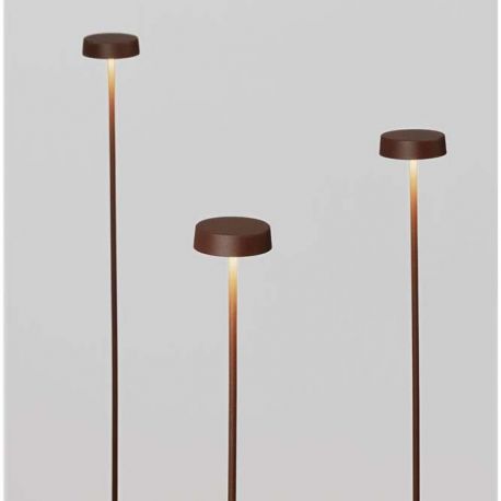 Tarusi - Set de 3 corpuri iluminat exterior decorativ cu tarus KASP H-60cm