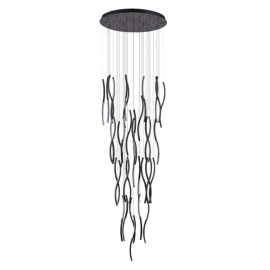 Corpuri de iluminat Lustre pentru casa scarii - Lustra LED casa scarii FLOW 41 3-STEP DIMM