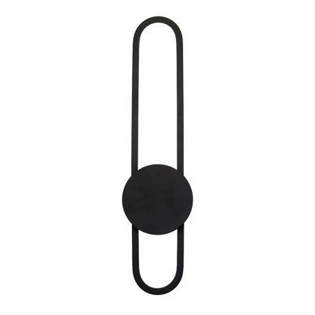 Aplice, corpuri de iluminat pentru pereti - Aplica de perete LED design modern MIZUKI negru