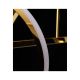 Pendule, Lustre suspendate - Lustra LED suspendata design modern MEMPHIS aurie 3-STEP DIMM
