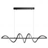 Lustra LED suspendata design modern MEMPHIS negru 3-STEP DIMM