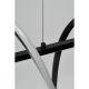 Pendule, Lustre suspendate - Lustra LED suspendata design modern MEMPHIS negru 3-STEP DIMM