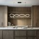 Pendule, Lustre suspendate - Lustra LED suspendata design modern PESCARA 120 3-STEP DIMM