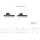 Aplice - Aplica de perete exterior OPLO IP54 negru