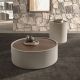 Masute Living - Masuta de cafea design LUX Walnut-Bej