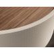 Masute Living - Masuta de cafea design LUX Walnut-Bej