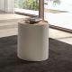 Masuta laterala design LUX Walnut-Bej