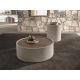 Masute Living - Masuta laterala design LUX Walnut-Bej