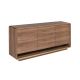 Comode - Comoda design LUX cu 3 usi Walnut