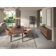 Comode - Comoda design LUX cu 3 usi Walnut
