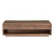 Comode - Comoda TV design LUX cu 3 sertare Walnut