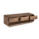 Comode - Comoda TV design LUX cu 3 sertare Walnut