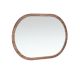 Oglinzi - Oglinda decorativa design LUX Oval Walnut