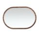 Oglinzi - Oglinda decorativa design LUX Oval Walnut