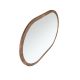 Oglinzi - Oglinda decorativa design LUX Oval Walnut