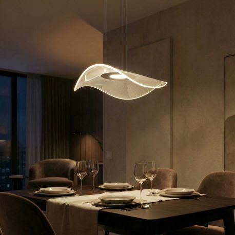 Pendule, Lustre suspendate - Lustra LED suspendata design modern MEDUSA
