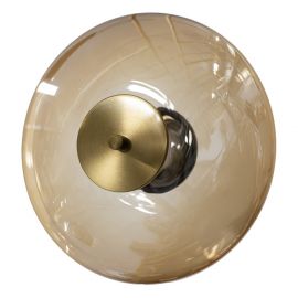 Aplice, corpuri de iluminat pentru pereti - Aplica LED design modern ANDORA 30 amber