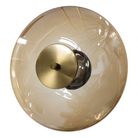Aplice, corpuri de iluminat pentru pereti - Aplica LED design modern ANDORA 30 amber