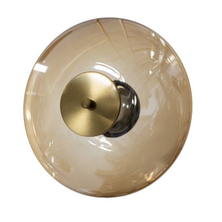 Aplice, corpuri de iluminat pentru pereti - Aplica LED design modern ANDORA 20 amber