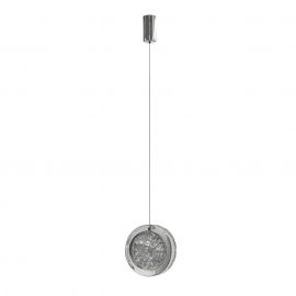 Pendule, Lustre suspendate - Pendul LED design decorativ EUFORIA 13 crom